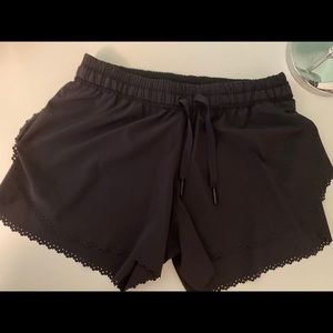 Lululemon black shorts